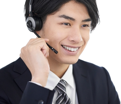 オペレーターの男性